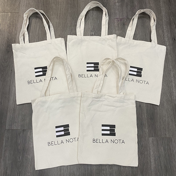 Túi Canvas In Logo Bella Nota – Túi Canvas Đơn Giản, Giá Rẻ