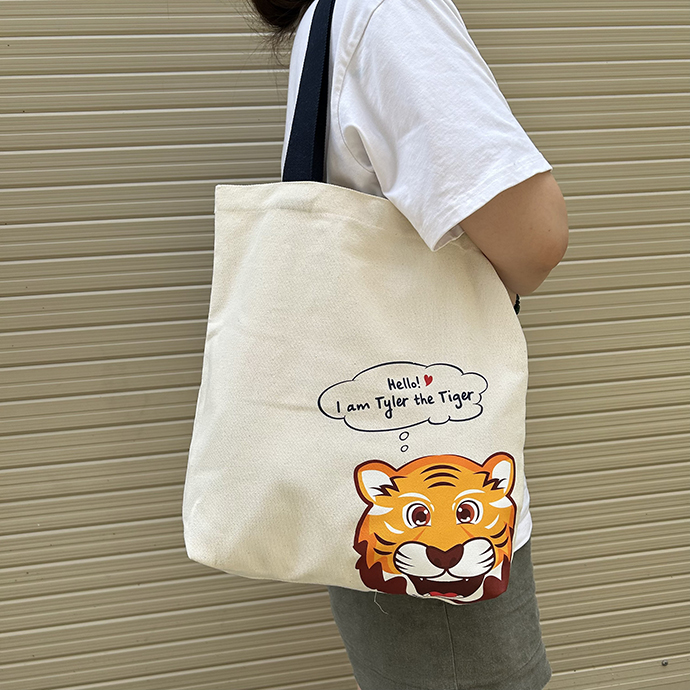 Túi Canvas Dây Đai In Logo Hai Mặt - Sản Xuất Túi Canvas Giá Rẻ In & Thêu Logo Theo Yêu Cầu