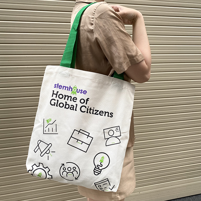 Túi Canvas In & Thêu Logo STEMHOUSE - Túi Canvas Đẹp Giá Rẻ- In & Thêu Logo Theo Yêu Cầu