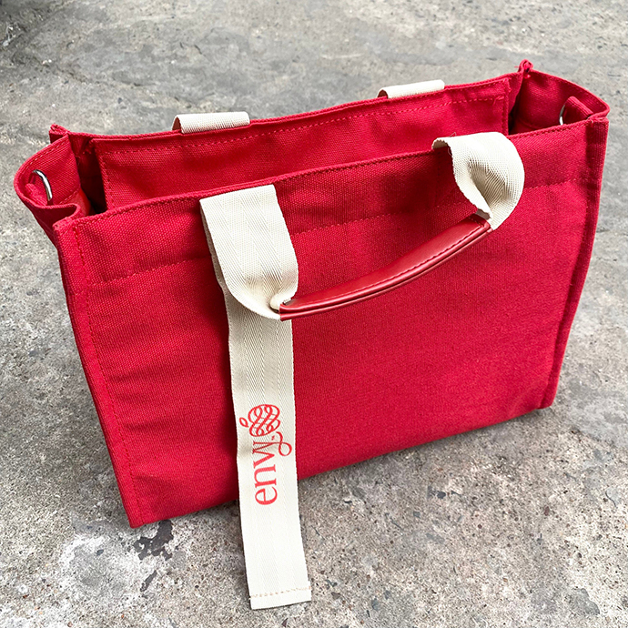 Túi Vải Canvas Hình Hộp In Logo Envy - Túi Canvas In Logo Envy Theo Yêu Cầu