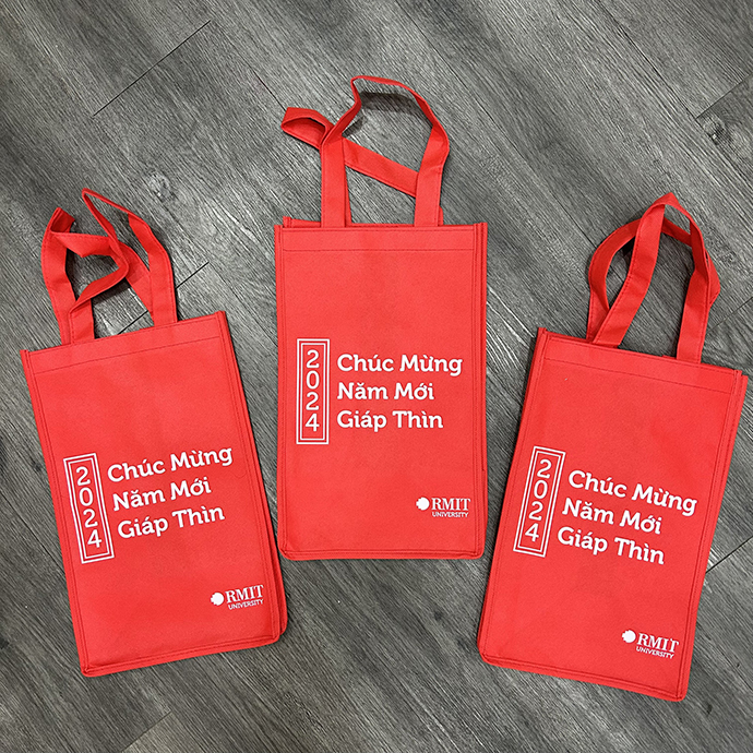 Túi Vải Không Dệt In Logo RMIT - Túi Vải Không Dệt Theo Yêu Cầu