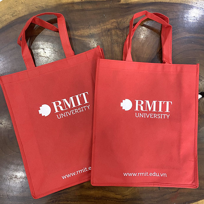 Túi Vải Không Dệt In Logo RMIT - Túi Vải Không Dệt Giá Rẻ In & Thêu Theo Yêu Cầu
