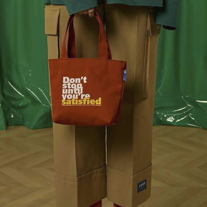 Túi Vải Canvas Màu Nâu Cam In Ấn Thiết Kế Theo Yêu Cầu