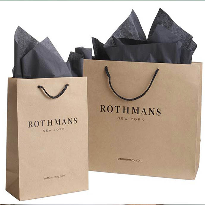 Túi giấy kraft in logo thương hiệu – sang trọng, thân thiện môi trường