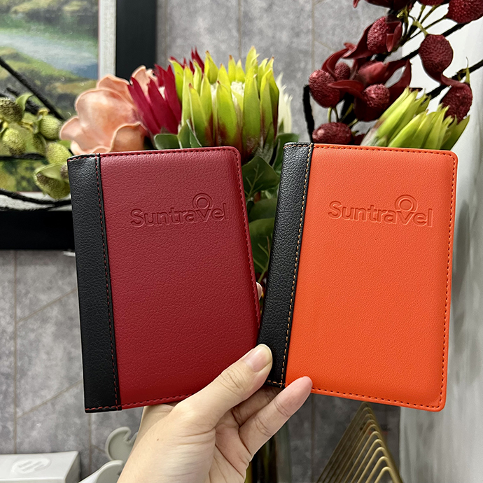 Ví Đựng Hộ Chiếu Da PU Suntravel – Quà Tặng Du Lịch Doanh Nghiệp