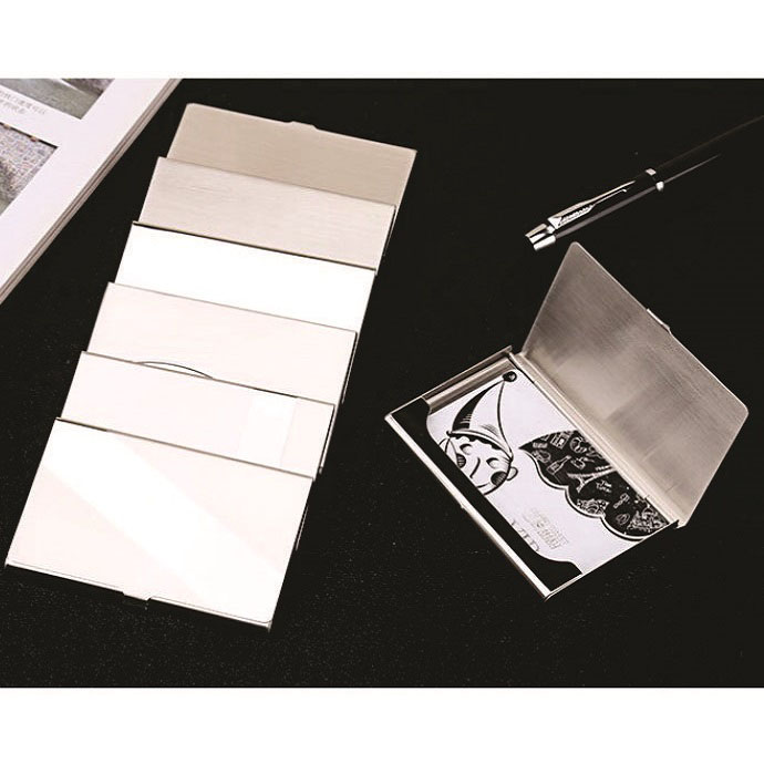 Hộp Đựng Danh Thiếp Kim Loại Trơn Cao Cấp – Tối Giản, Sang Trọng, Thể Hiện Đẳng Cấp Doanh Nhân