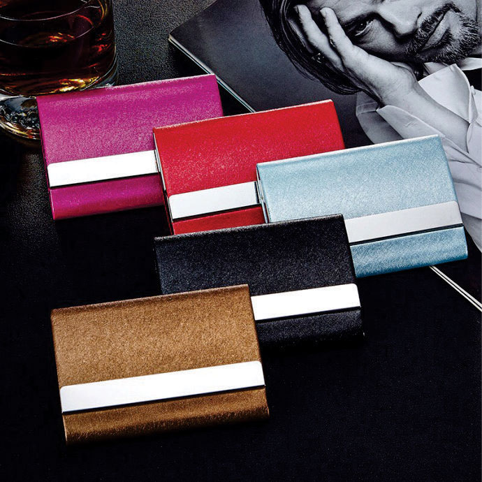 Hộp Đựng Danh Thiếp Kim Loại Phủ Màu Ánh Satin – Sang Trọng, Hiện Đại, In Logo Doanh Nghiệp