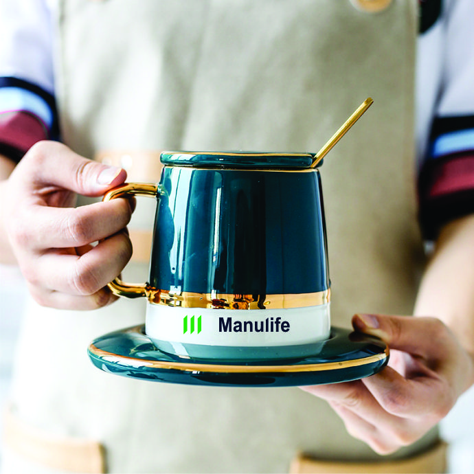 Ly Sứ Cà Phê Cao Cấp In Logo Theo Yêu Cầu