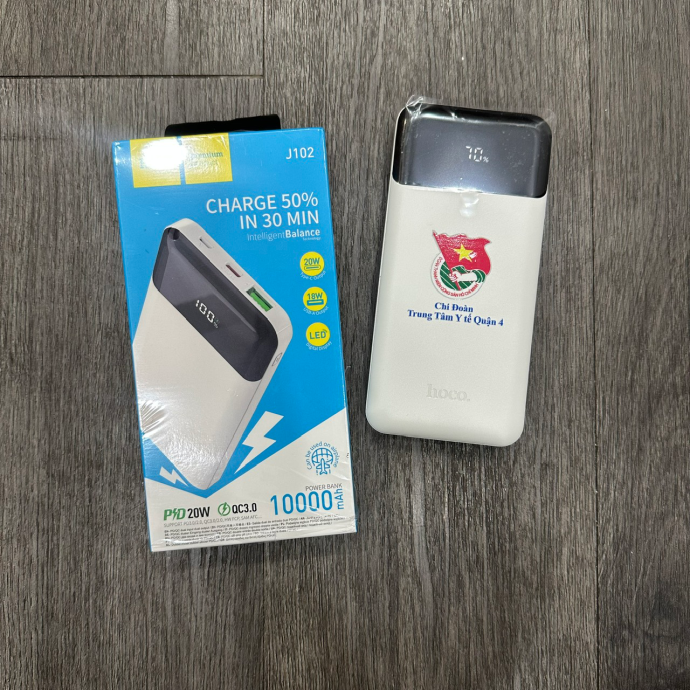 Pin Sạc Dự Phòng In Logo Theo Yêu Cầu – Quà Tặng Công Nghệ Cao | Quà Tặng Nhanh