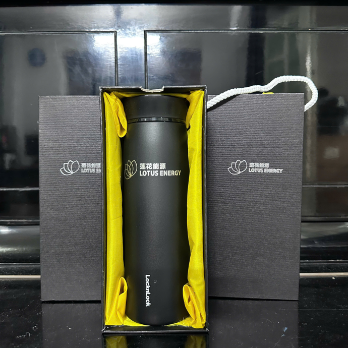 Bình Giữ Nhiệt Lock&Lock LHC4244BLK 460ml Kèm Hộp – In Logo Theo Yêu Cầu