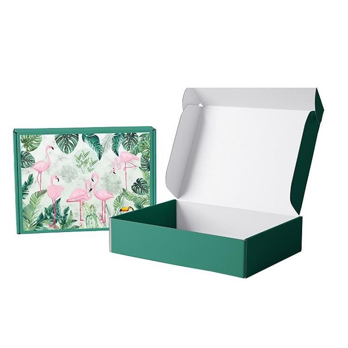 Túi giấy thời trang màu hồng pastel in logo Trâm Trâm theo yêu cầu