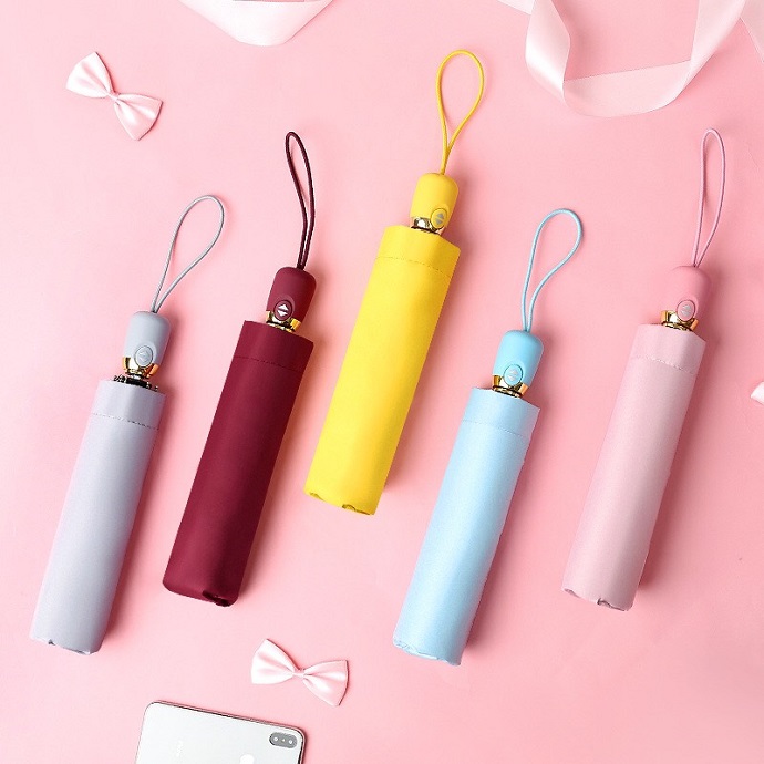 Ô Dù Gấp Mini Nhiều Màu Pastel – Nhỏ Gọn, Chống Thấm NướcÔ Dù Gấp Mini Nhiều Màu Pastel – Nhỏ Gọn, Chống Thấm Nước