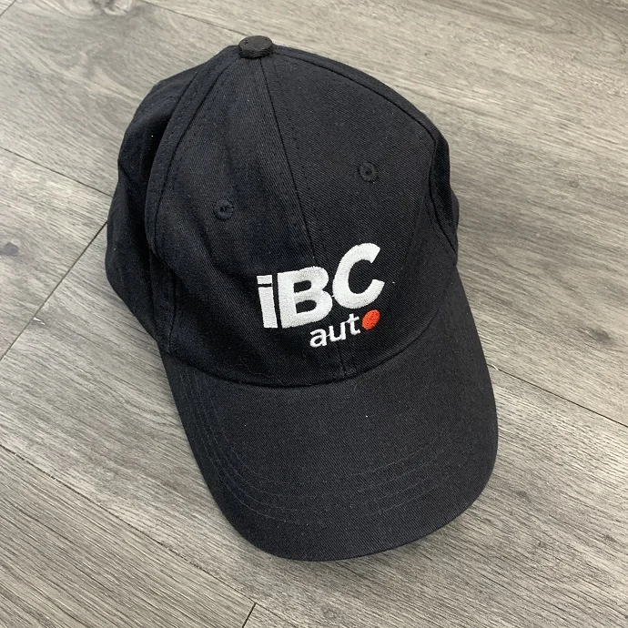 Mũ Lưỡi Trai Thêu Logo iBC – Nón Kết Doanh Nghiệp Cao Cấp