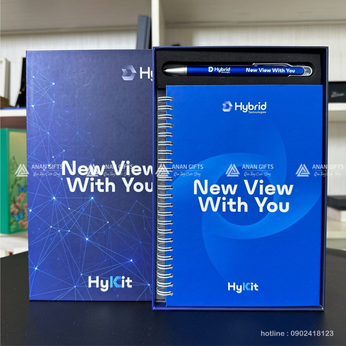 Bộ Quà Tặng Sổ Tay Kèm Bút - In Logo Theo Yêu Cầu, Sang Trọng