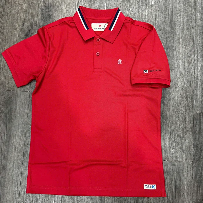 Áo Thun Vải Cá Sấu In Logo Theo Yêu Cầu