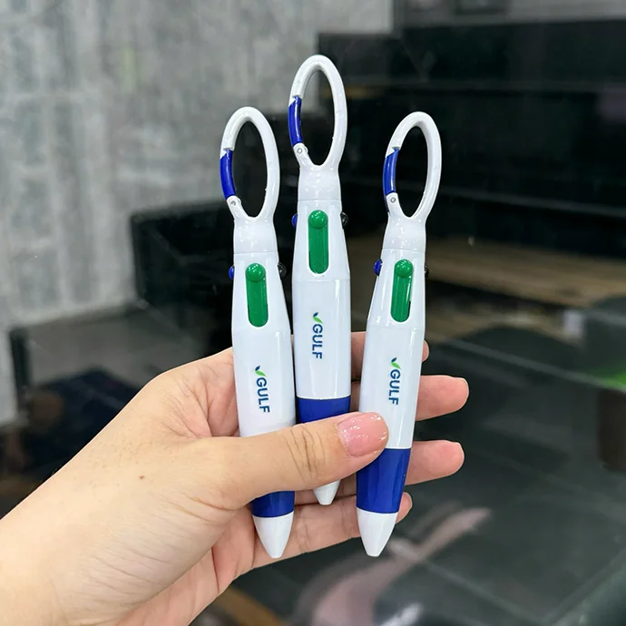 Bút Bi 4 Ngòi 4 Màu In Logo Theo Yêu Cầu - Quà Tặng Doanh Nghiệp