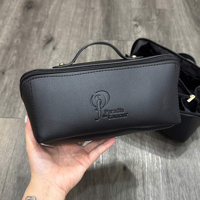 Túi Mỹ Phẩm Bọc Da In Logo Theo Yêu Cầu - Cao Cấp, Sang Trọng