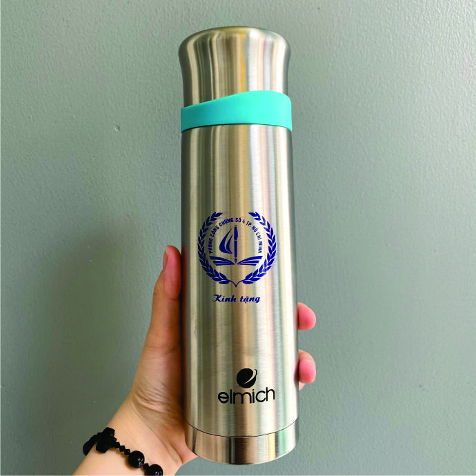 Bình Giữ Nhiệt In Logo – Quà Tặng Doanh Nghiệp Cao Cấp | Bình Inox Elmich