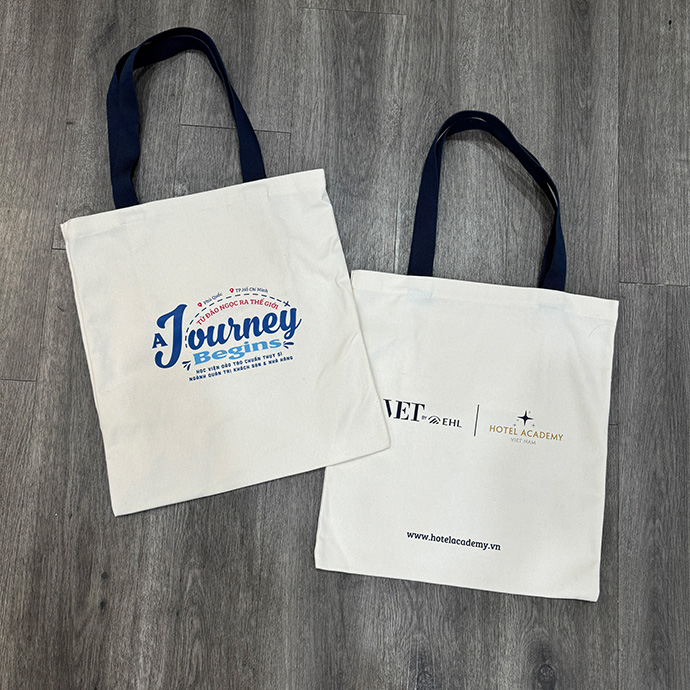 Túi Vải Canvas In Logo Theo Yêu Cầu – Thiết Kế Đẹp, Giá Tốt