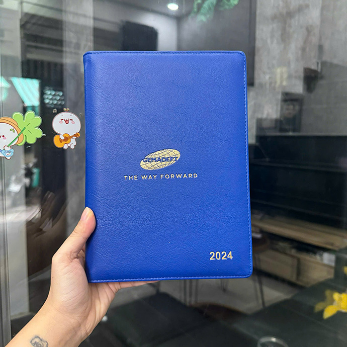 Sổ Bìa 5 Thiết Kế & In Logo Theo Yêu Cầu – Sổ Tay Văn Phòng Cao Cấp