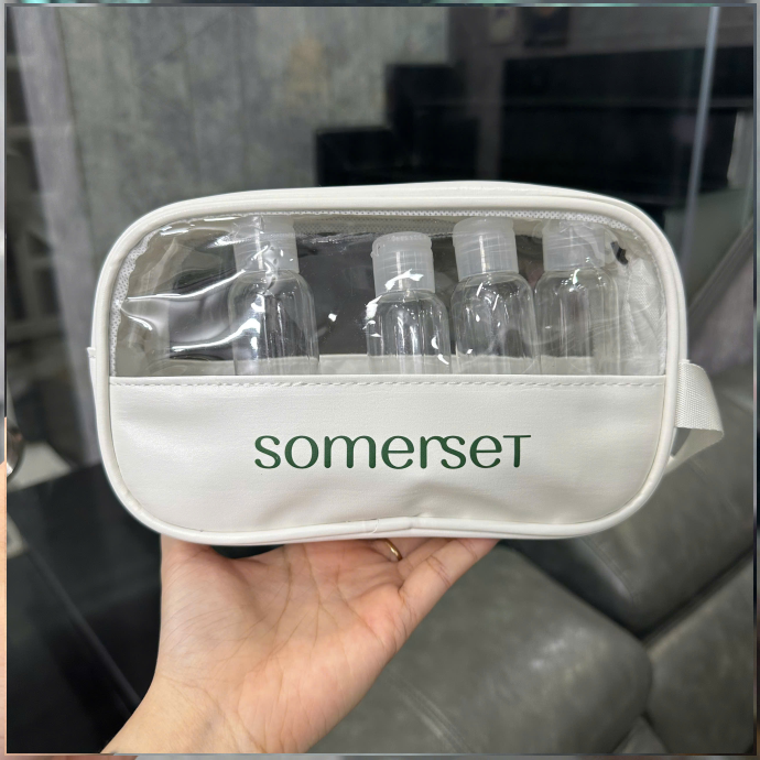 Túi Đựng Chai Chiết Mỹ Phẩm Trong Suốt – Gọn Nhẹ, Tiện Dụng Khi Du Lịch