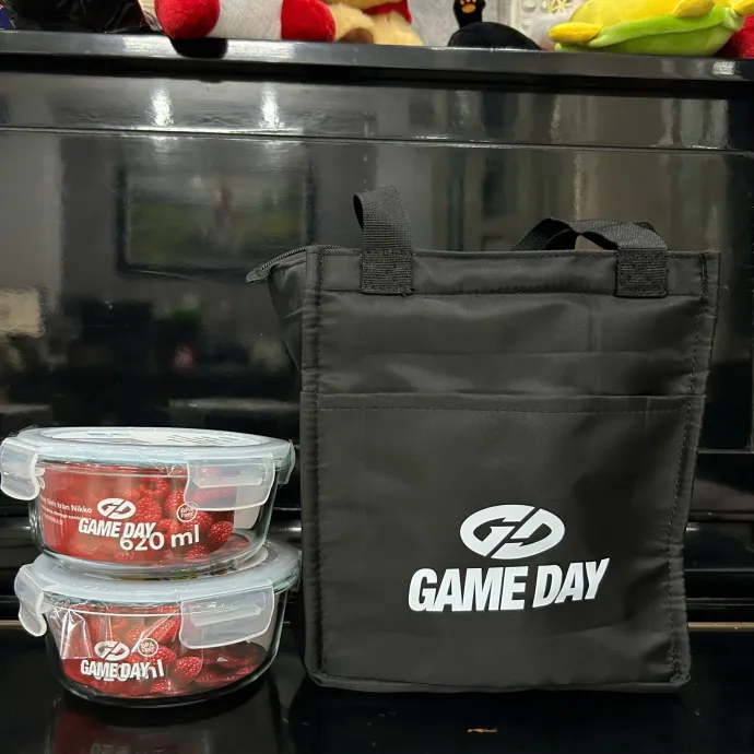 Combo Hộp Đựng Thực Phẩm & Túi Giữ Nhiệt In Logo – Quà Tặng Doanh Nghiệp