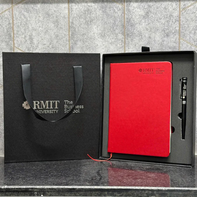Set Quà Tặng Sổ Tay & Bút In Logo – Giftset Doanh Nghiệp Cao Cấp