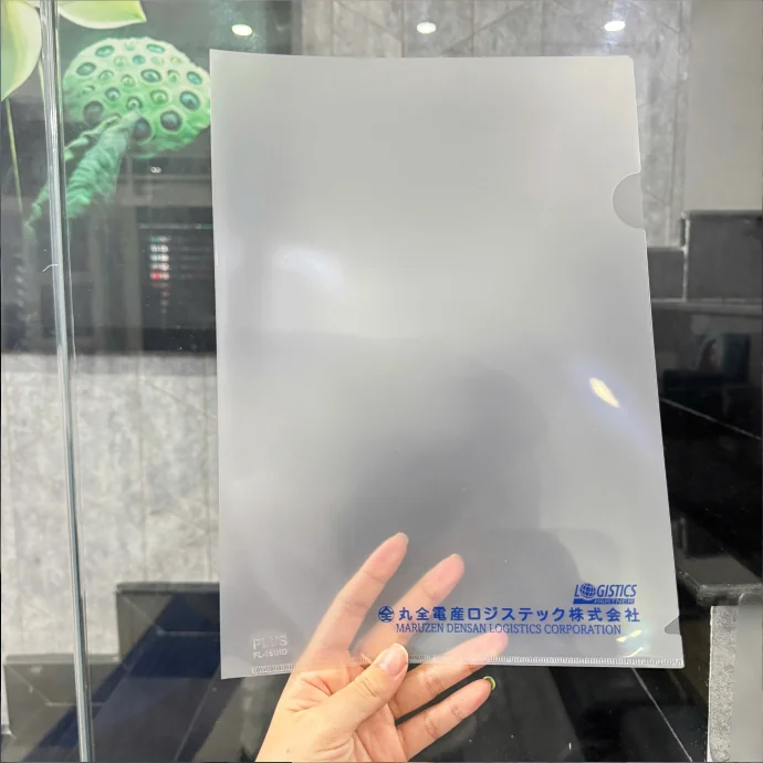 Bìa Hồ Sơ Nhựa Trong In Logo – Quà Tặng Doanh Nghiệp Chuyên Nghiệp
