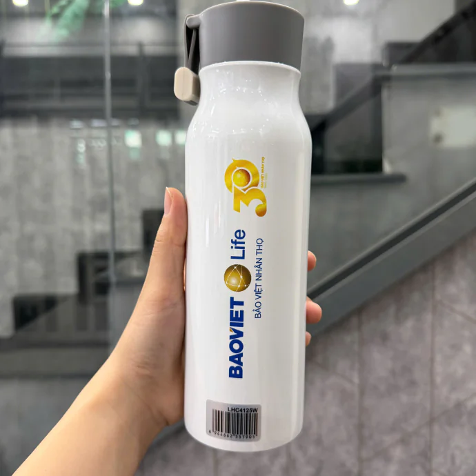 Bình Giữ Nhiệt LocknLock 500ml LHC4125 Name Tumbler – Thép Không Gỉ Chính Hãng