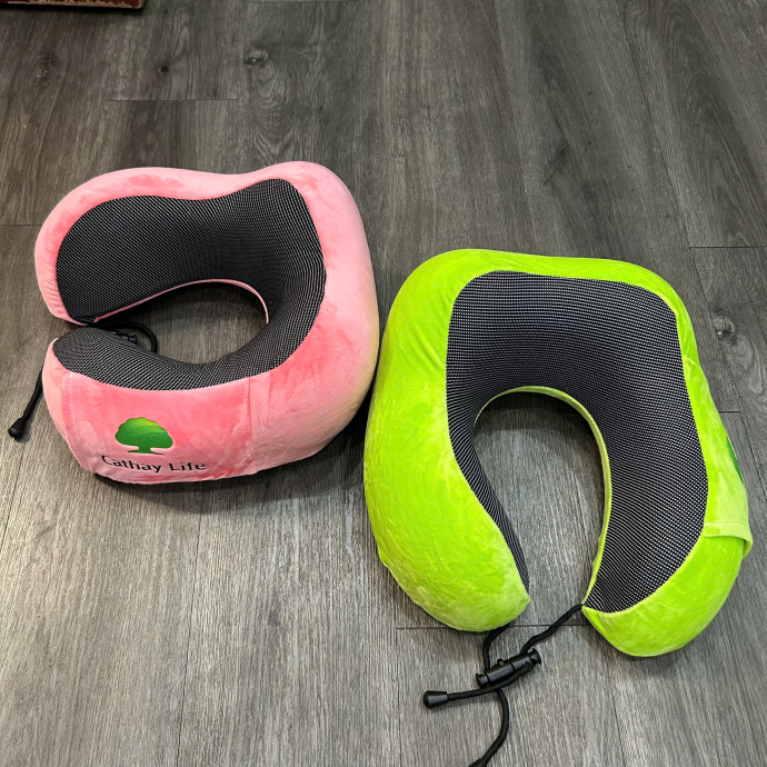 Gối Kê Cổ Cao Su Non 3 Màu – Êm Ái, In Logo Theo Yêu Cầu