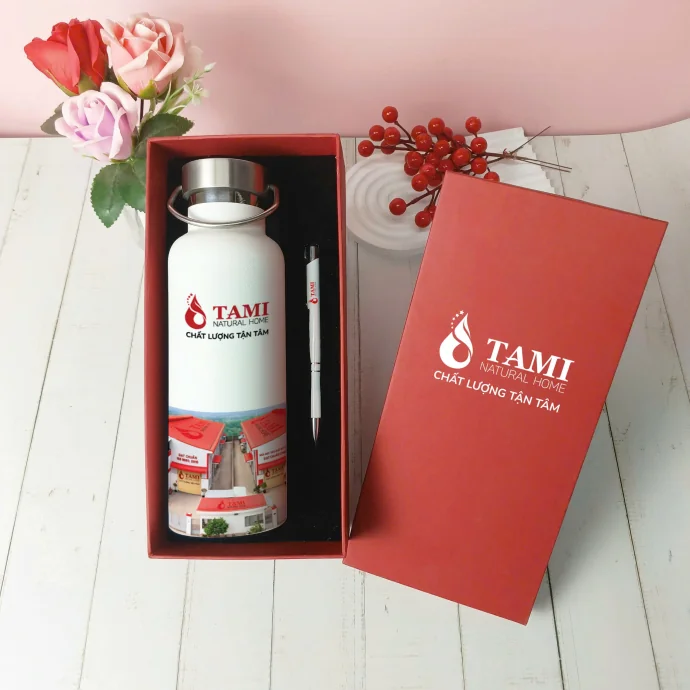 Hộp Quà Bình Giữ Nhiệt Kèm Bút – Quà Tặng Doanh Nghiệp Sang Trọng
