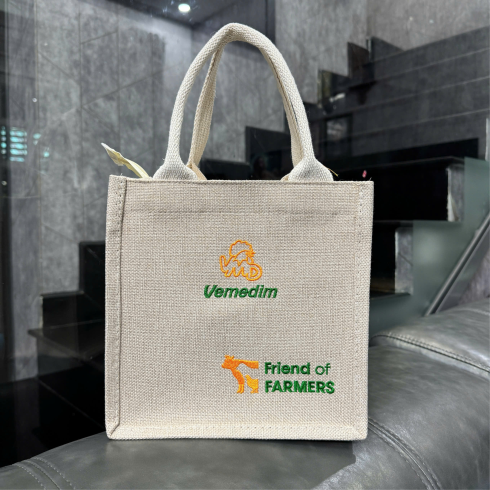 Túi Vải Đay Thiết Kế In Thêu Theo Yêu Cầu - Sản Xuất Giá Tốt | Quà Tặng Nhanh