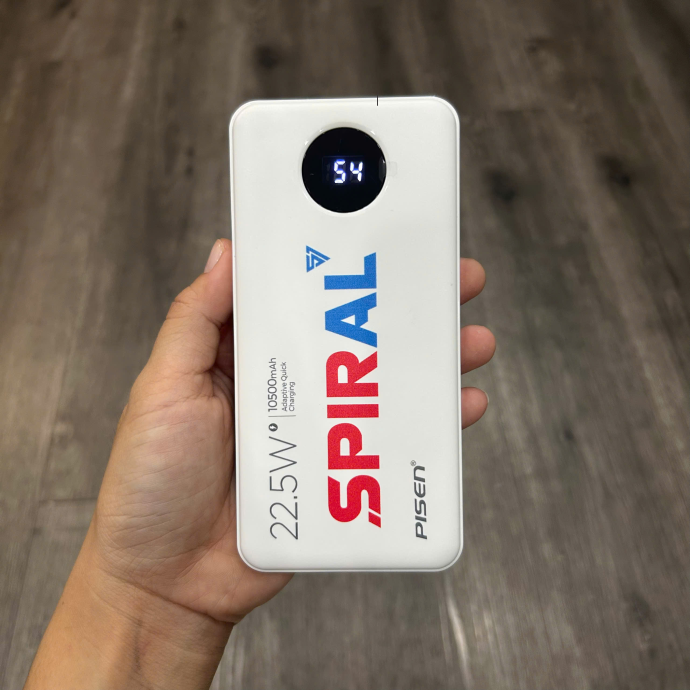 Sạc Dự Phòng Pisen In Logo Theo Yêu Cầu - Quà Tặng Doanh Nghiệp Độc Đáo